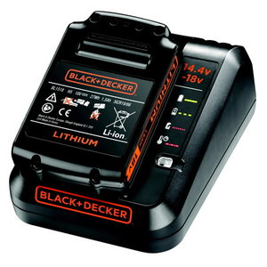 Charger 1Amp + 18V / 1,5Ah battery, Black+Decker