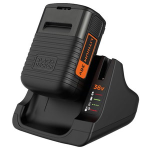 Charger 2Amp + 36V / 2,0Ah battery, Black+Decker