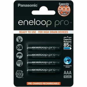 Įkraunama baterija Eneloop pro HR03 AAA 930 mAh 4BE 