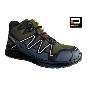 Aizsargapavi Boulder S3 SRC, zaļi, Pesso