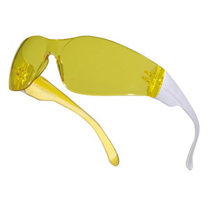 BRAVA2  apsauginiai akiniai, geltoni lęšiai  ir  rėmeliai, Delta Plus