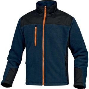 Fleece jacket Brighton2, navy blue/black S