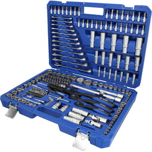 Muciņu komplekts, 216-gab., 1/4", 3/8", 1/2", Brilliant Tools