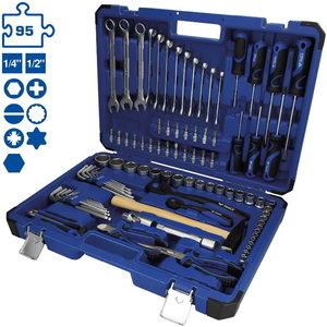 Universal tool case, 95-pcs, Brilliant Tools