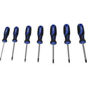 Atsuktuvų kompklektas TORX T10-T40. 7 vnt 