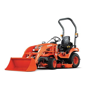 Kompakti&scaron;kas KUBOTA BX231 traktorius (su apsauginiu lanku) 