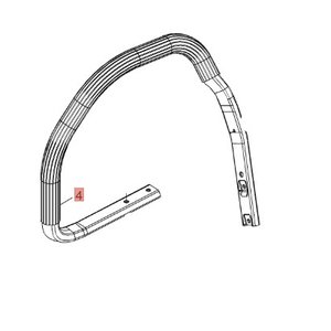 Priekinė rankena Shindaiwa 452Gs