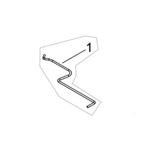 Rod, throttle CS-4310SX, 431SX