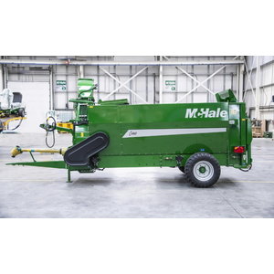 Silage feeder and straw blower McHale C490, Mchale
