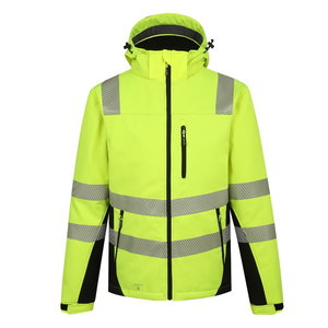 Winter softshell jacket Hi-Vis Calgary CL2, yellow, Pesso