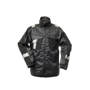 Workjacket Stokker dark grey/black