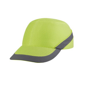 Air Coltan bump cap, HiViz yellow, adjustable, Delta Plus