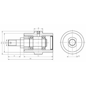 Upper roller 8025-8035 
