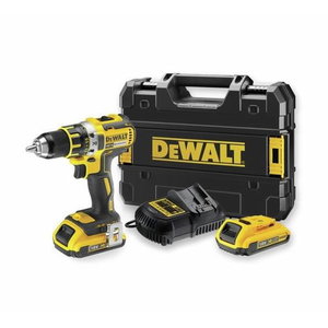 AkumulatoraurbjmašīnaDCD790D2,bezoglīšu,18V/2x2,0Ah,DeWalt