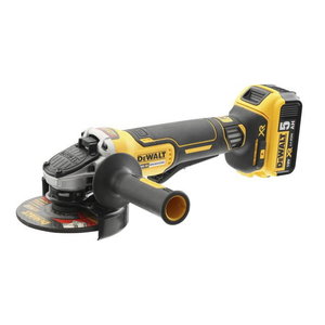 Akumuliatorinio kampinio šlifuoklio DCG406N, 125 mm, korpusas, kartonas, DeWalt