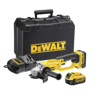 Akumulatora leņķa slīpmašīna DCG412M2,125mm, 4,0Ah 