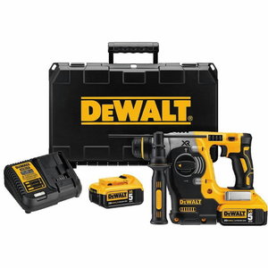 Akumuliatorinis perforatorius DCH273P2 18V SDS+ 5,0Ah BL, DeWalt