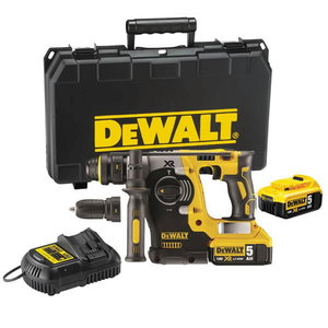 Aku.perforators DCH274P2, bezoglīšu,SDS+ QCC 18V / 5,0Ah, DeWalt