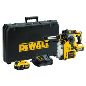Rotary hammer DCH275P2, brushless, SDS+, 18V / 5,0Ah, DeWalt