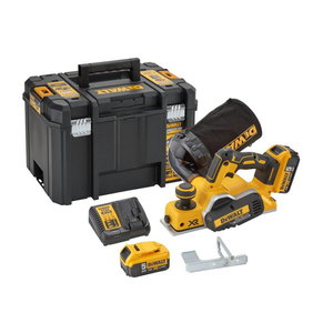 Akuhöövel DCP580P2, harjavaba, 18V / 5,0Ah, DeWalt