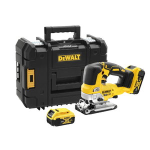 Akumulatora figūrzāģis  DCS334P2,  brushless 18V / 5,0Ah, DeWalt
