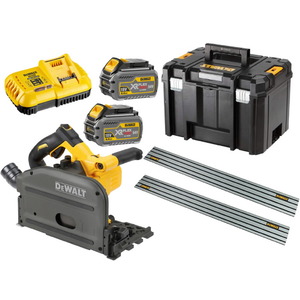 Akusukelsaag DCS520T2R, Flexvolt, 165mm, 6,0 Ah + juhtsiin, DeWalt