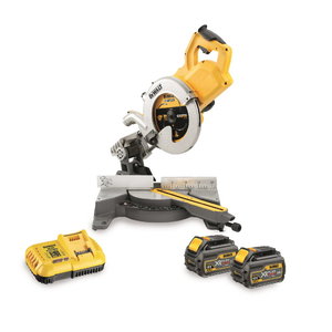 Cordless mitre saw DCS778T2, 250mm, Flexvolt, 54V / 2,0Ah 