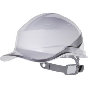 Protective helmet BASEBALL adjustable, white DIAMOND V, Delta Plus