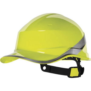Protective helmet BASEBALL DIAMOND, yellow DIAMOND V