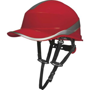 Aizsargķivere BASEBALL, 1000 VAC/1500 VDC, sarkana DIAMOND V UP, Delta Plus