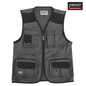 Liemenė su ki&scaron;enėmis Dicp, juoda/pilka, PESSO