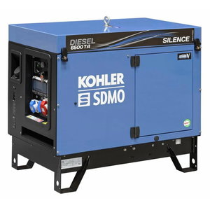 Generatorius trifazis dyzelinis DIESEL 6500 TA SILENCE C5, SDMO