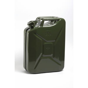 Kanistras kurui 20L metalinis Green 