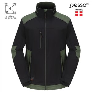 Jacket Titan Flexpro DS125Z stretch, black/khaki 3XL