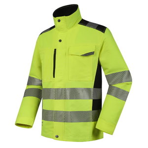 Augstas redzamības jaka Uranus DS135G CL2, dzeltena, PESSO