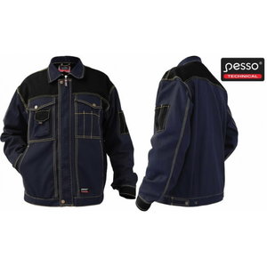 Jakk Dscmn, tumesinine/must, Pesso