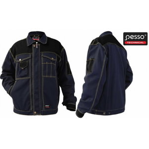  Workwear Jacket Canvas Dscmn. dark blue/black, Pesso