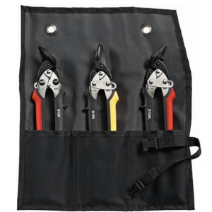 Shape&straight cutting snips-set in pouch (D15A+D15S+D15AL) 