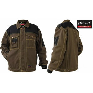 Takki Dsrdn, tummanruskea/musta 2XL, Pesso