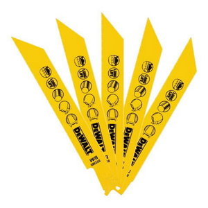 Zāģa asmens metālam, 152mm 24TPI 5 gab.