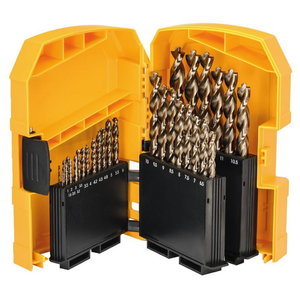 Metāla urbju komplekts 29 gab. Ø1-13mm HSS-Co, DeWalt