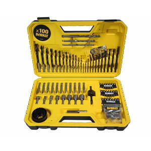 Tarvikute komplekt, 100 osaline. Plastkohvris