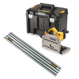 Įgilinamas diskinis pjūklas DWS520KTR +  liniuotė 1500 mm, DeWalt