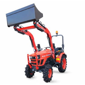 Traktor  EK1-261 koos esilaaduriga Me05, Kubota