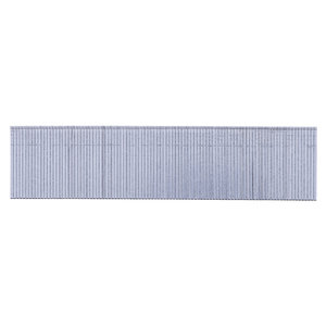 Finish nails 0°, 18GA, electrogalvanized, glued strip, 5000 pcs/pack 30x1,2 mm