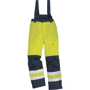 Bib & brace FARGO HIGH VISIBILITY WARM TROUSERS S, Delta Plus