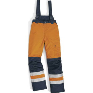 Hi-vis ziemas puskombinezons Fargo, CL1, oranžs, L, Delta Plus