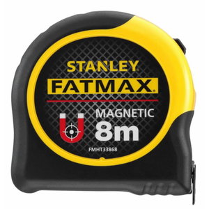 Measuring tape 8m FatMax Magnetic, Stanley