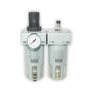 Filtrs-regulators-eļļotājs 1/4'' FRL-180, ar manometru, GAV