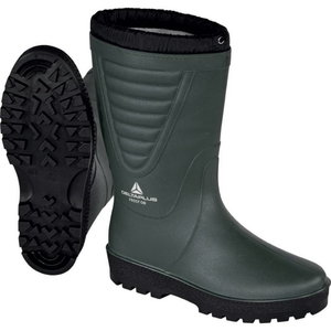 Žieminiai guminiai batai Frost, su kailiniu pamušalu, PVC, OB SRA 43, Delta Plus